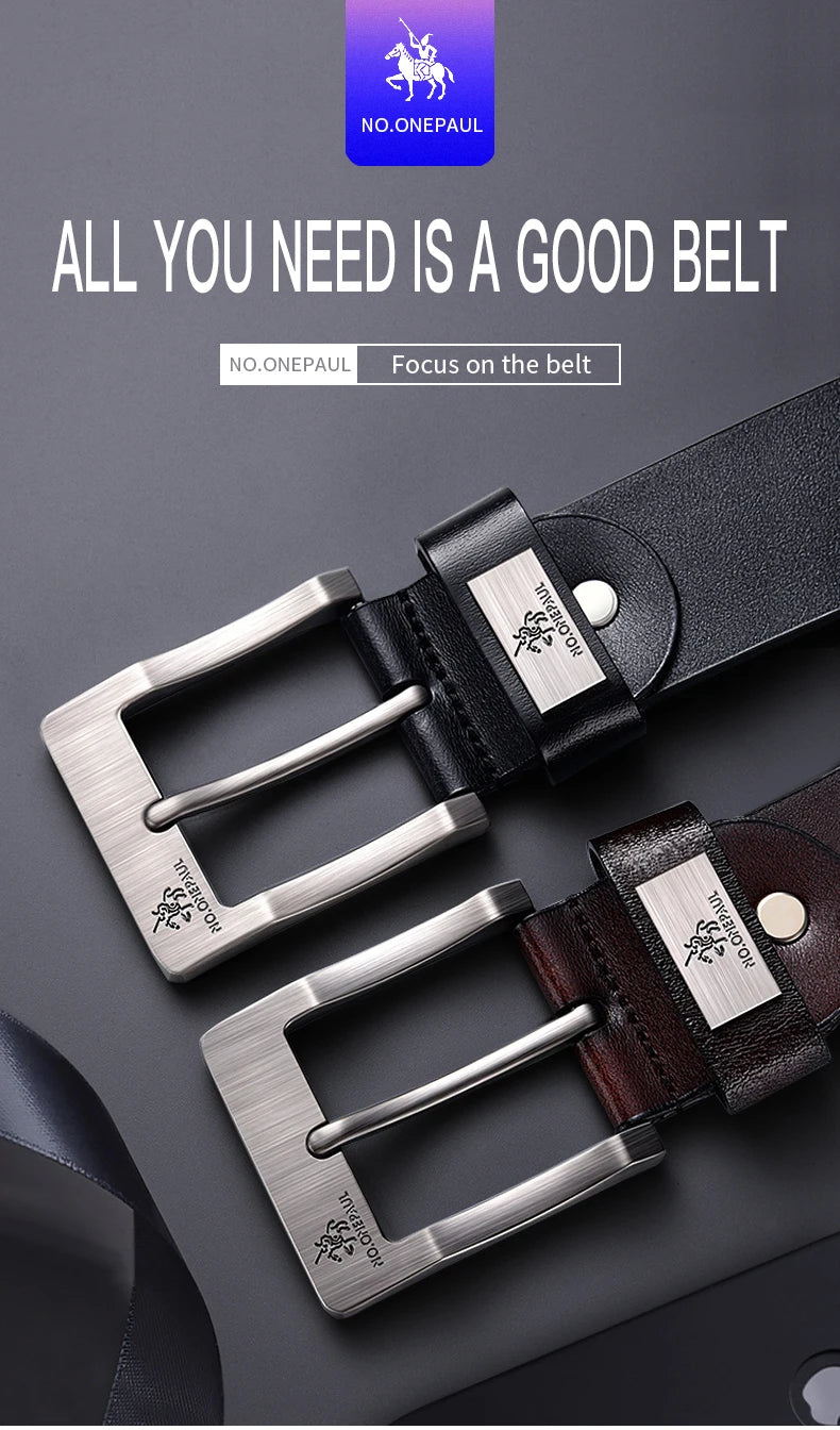 Cinto Masculino de Couro - Executive