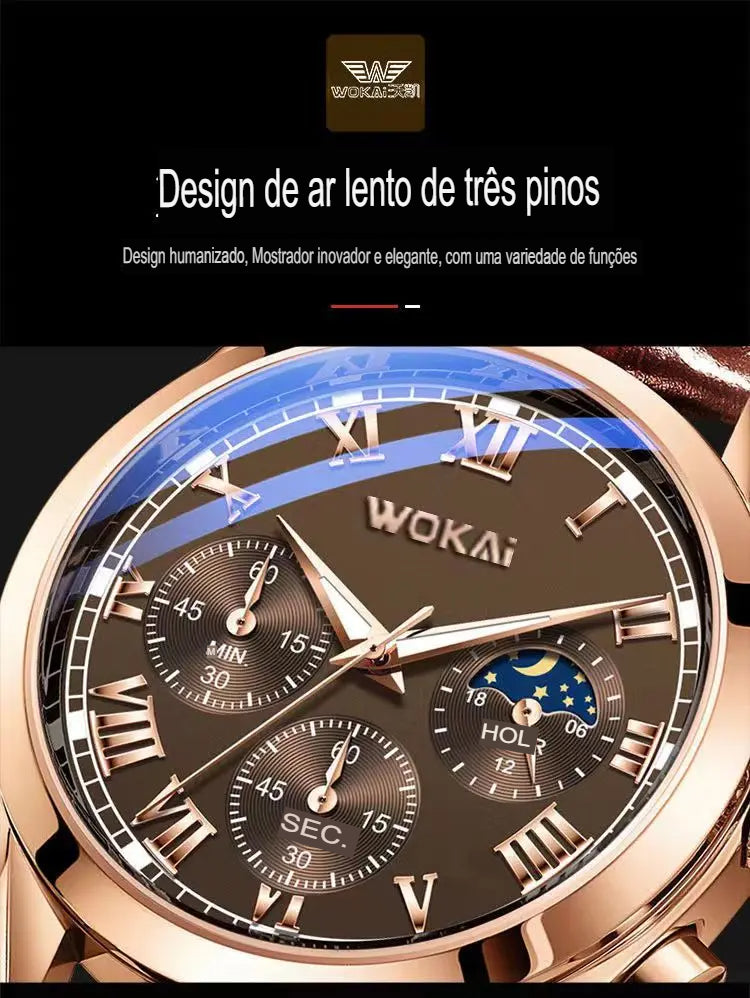 Relógio Masculino - Old Money Premium
