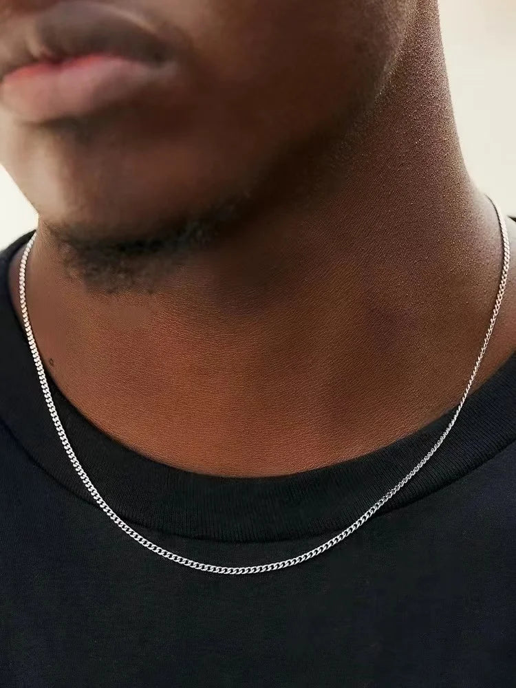Cordão Masculino em Aço Inoxidável
