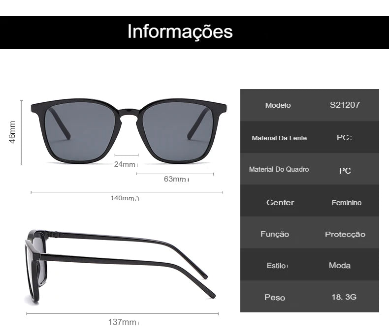 Óculos de Sol Masculino
