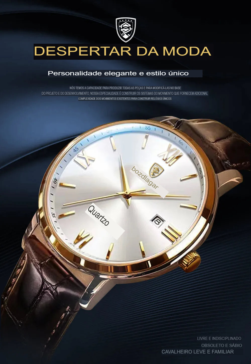 Relógio Masculino - Old Money