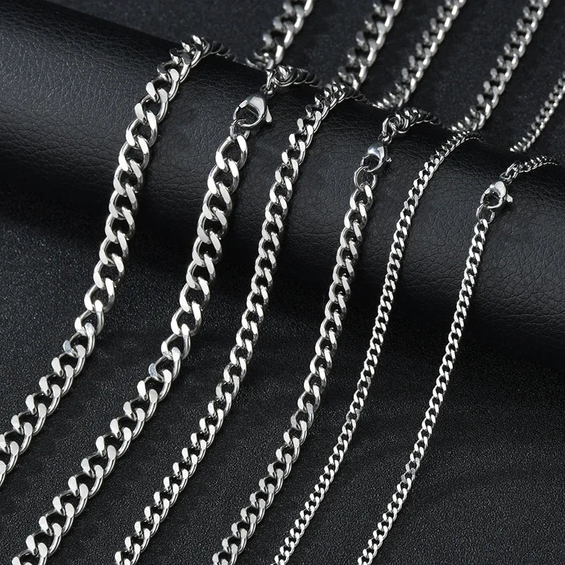 Cordão Masculino em Aço Inoxidável