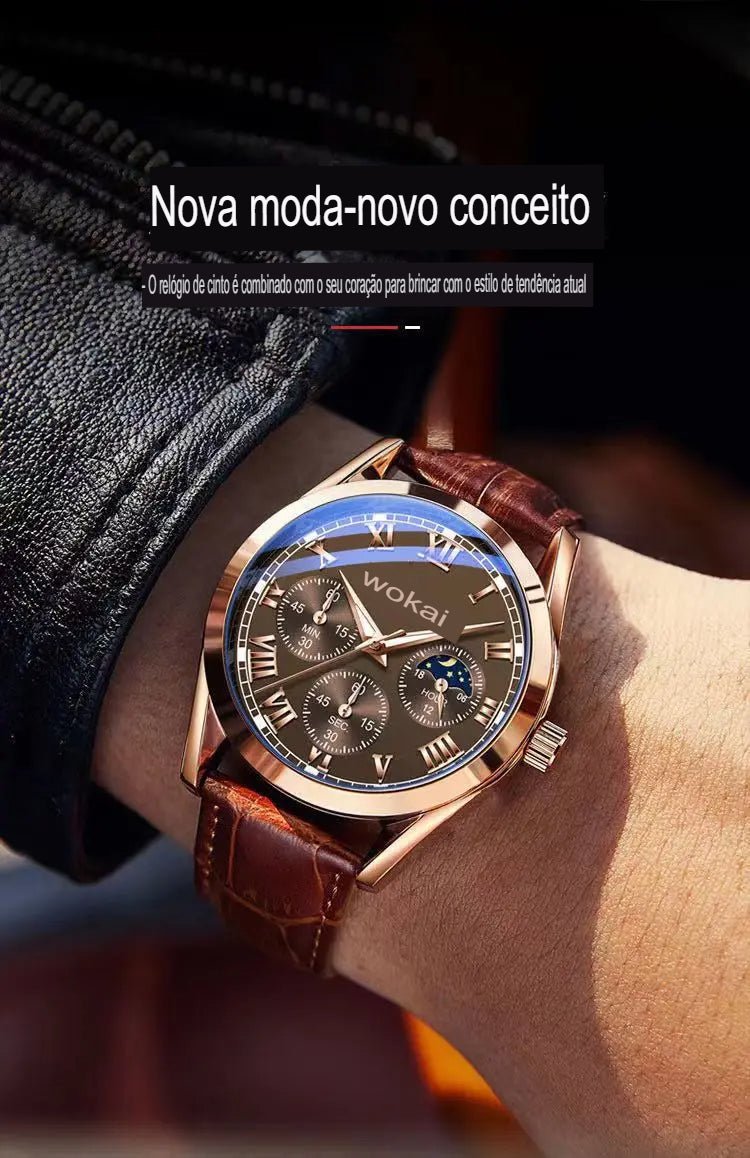 Relógio Masculino - Old Money Premium