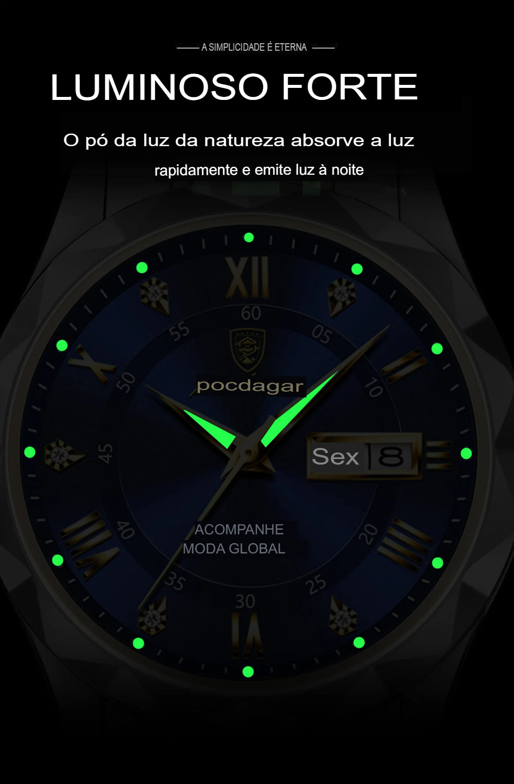 Relógio Masculino - Alpha
