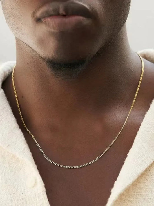 Cordão Masculino em Aço Inoxidável